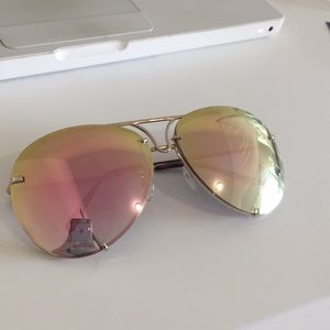 Diff Eyewear Reflective 3-tone Sunglasses